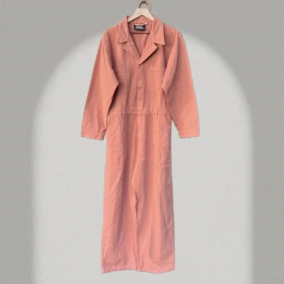 Big Bud Press Clay Red Everyday Jumpsuit Size XL - Picture 1 of 7
